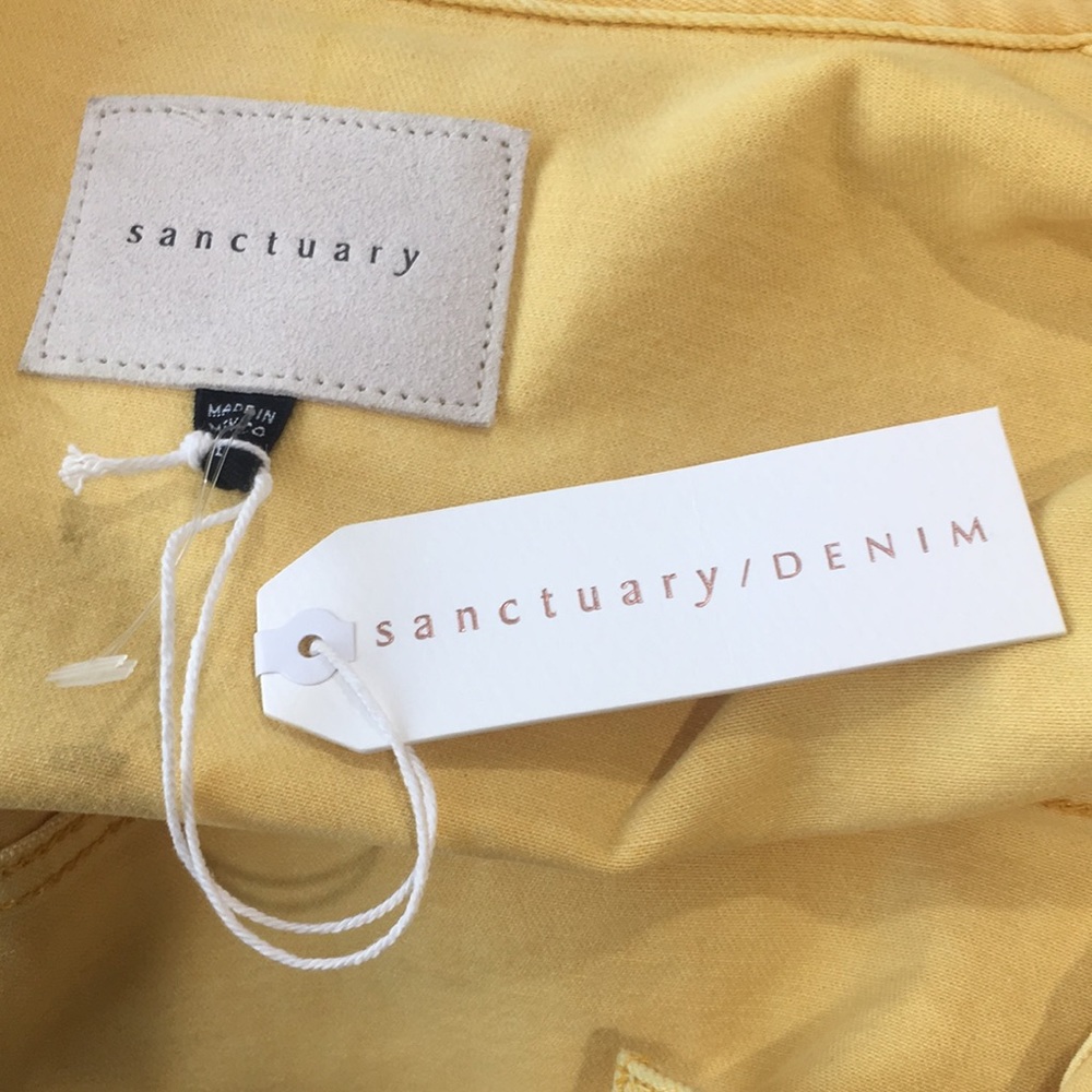NWT Sanctuary Marigold Axel Trucker Denim Jacket Medium - Picture 5 of 12